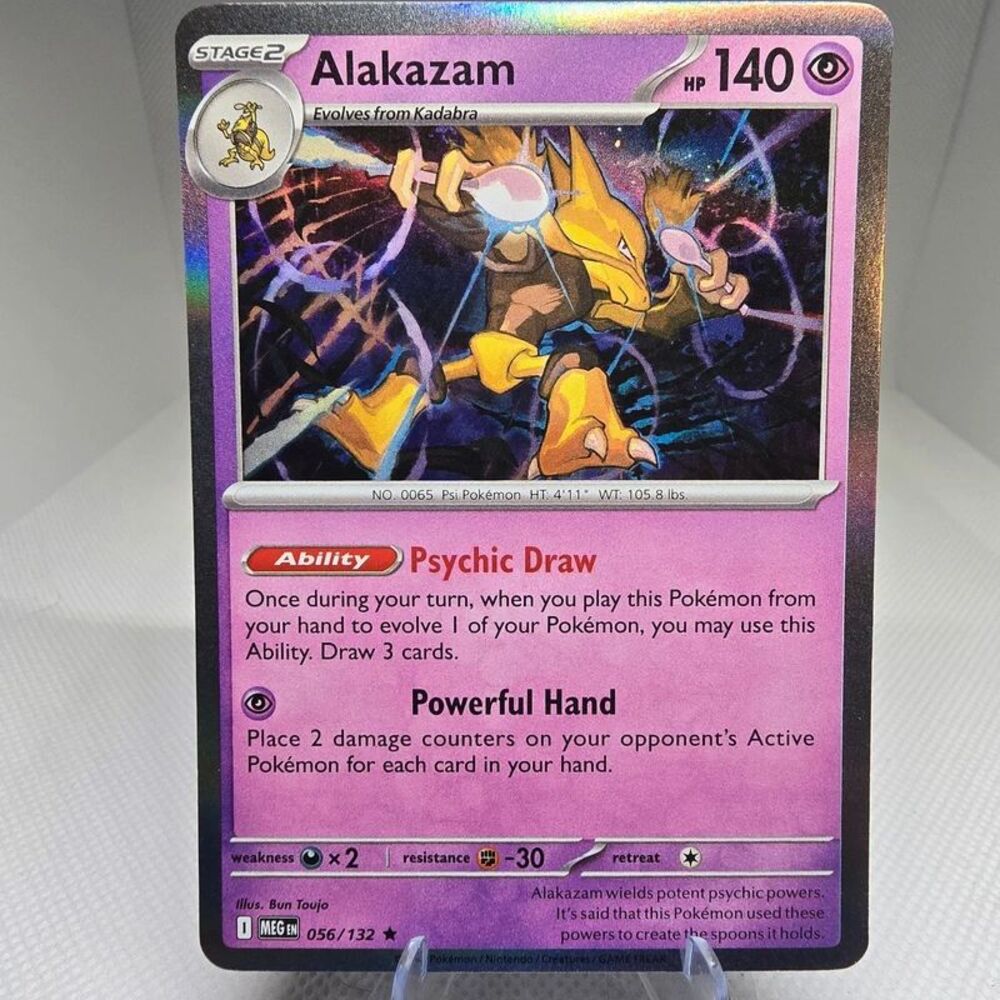 alakazam 56 pokemon mega evolution